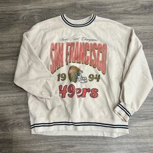 San Francisco 49ers Vintage Sweatshirt Abercrombie & Fitch Large